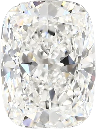 4.08 Carat F vs1 Elongated Cushion Lab Diamond