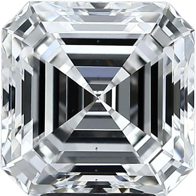 4.1 Carat D VS2 Asscher Lab Diamond