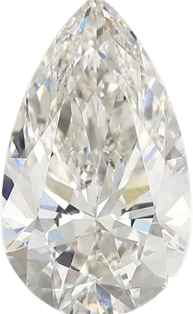 4.83 Carat G vvs2 Pear Lab Diamond