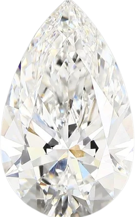 5.08 Carat F vvs2 Pear Lab Diamond