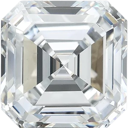 5.09 Carat F VS1 Asscher Lab Diamond