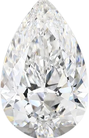 5.22 Carat E vvs2 Pear Lab Diamond