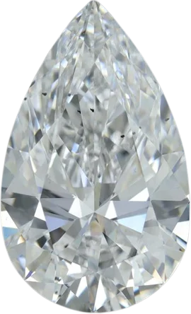 7.03 Carat E SI1 Pear Lab Diamond