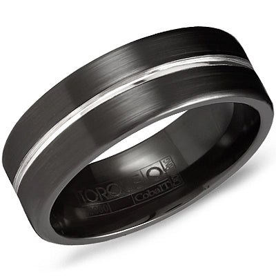 7mm Black Cobalt Band