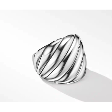 David Yurman 20mm Sculpted Cable Ring