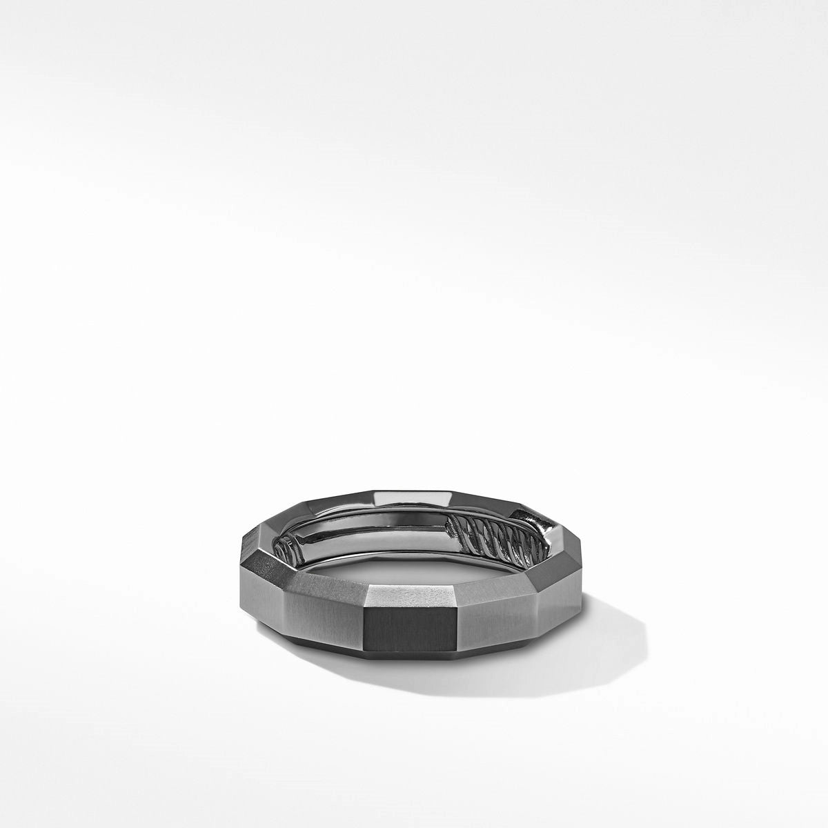 David Yurman 6mm Faceted Band Ring