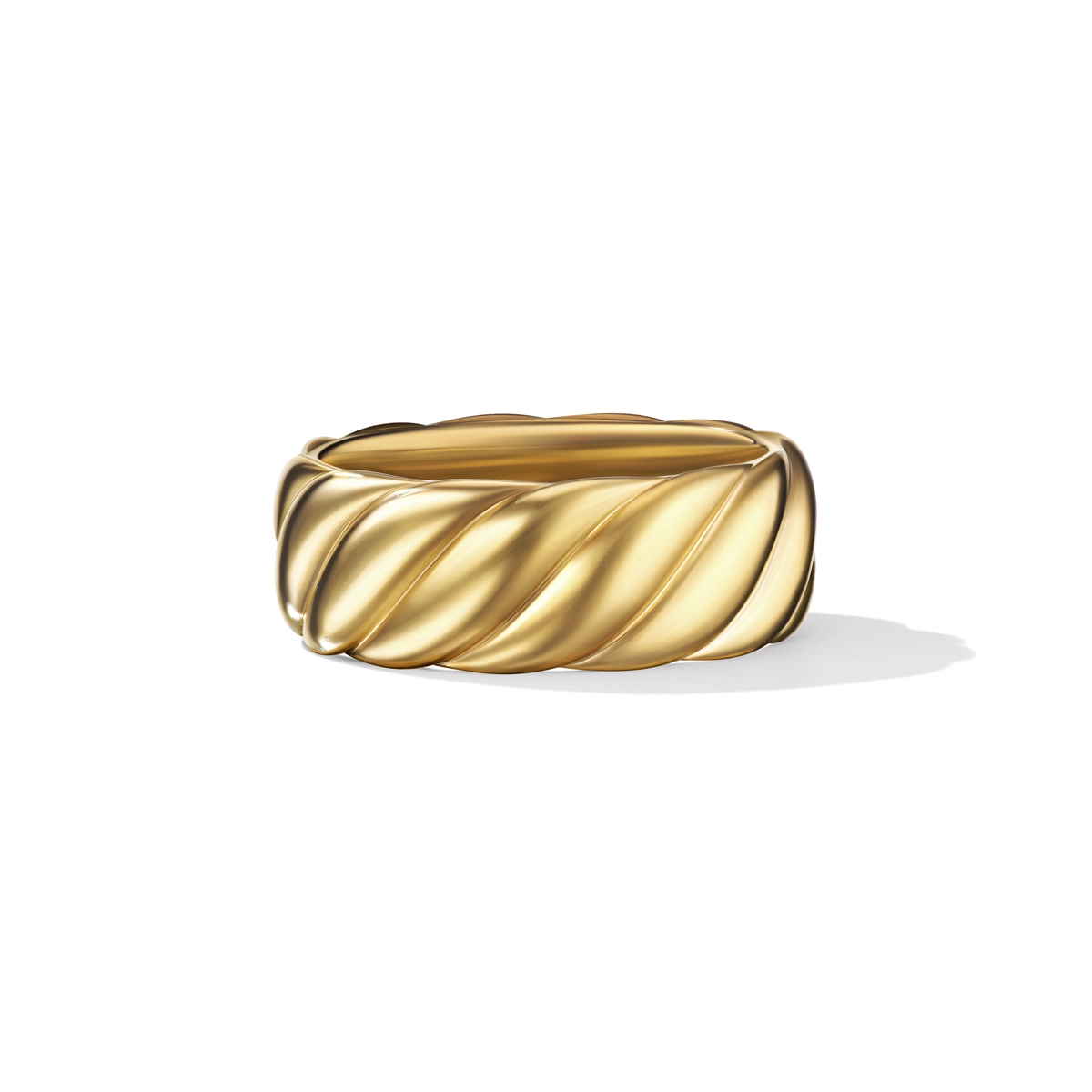 David Yurman 9mm Sculpted Band Ring