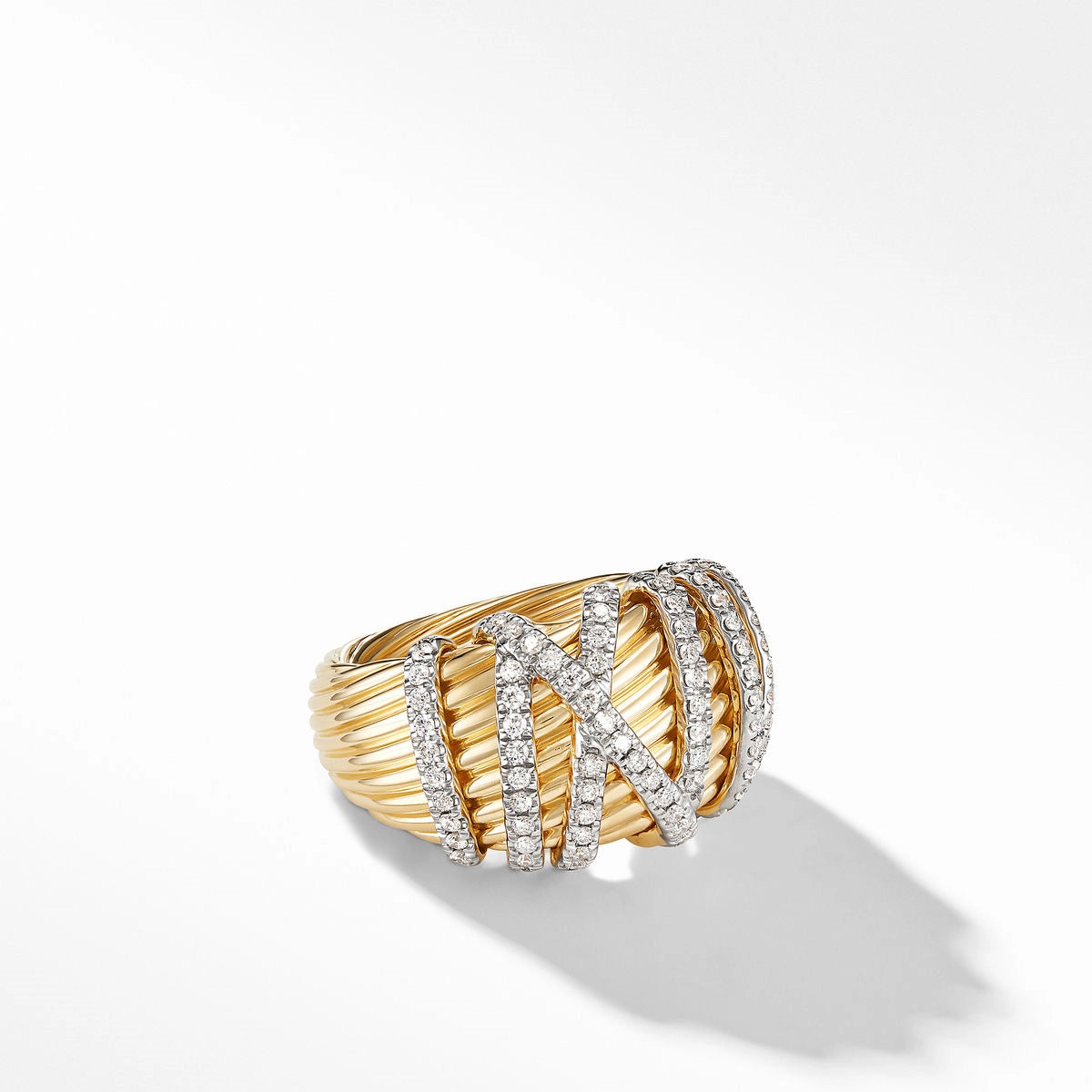 David Yurman Helena Wide Dome Ring