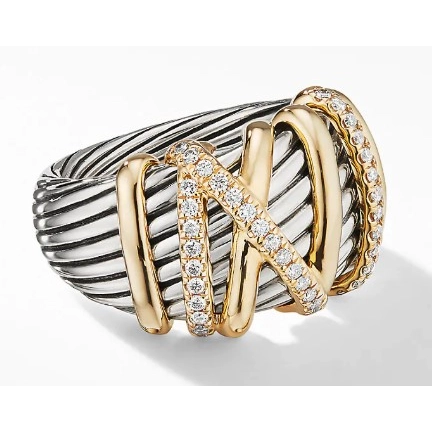 David Yurman Helena Wide Ring