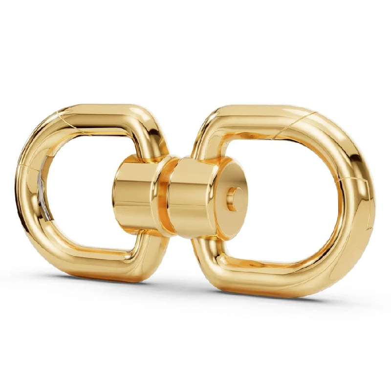 14k Gold Double Swivel Hinge