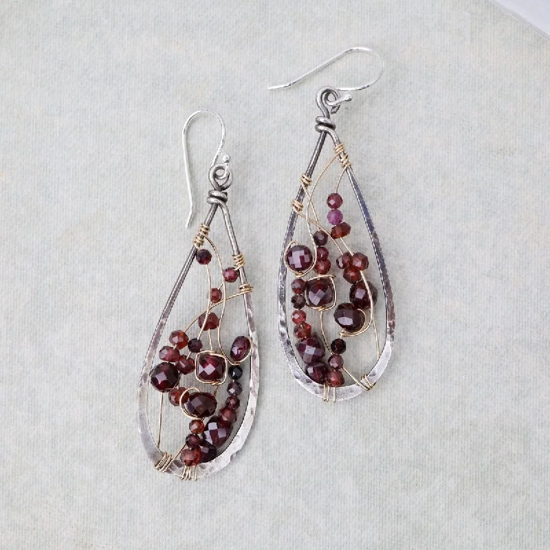 Pomegranate Earrings