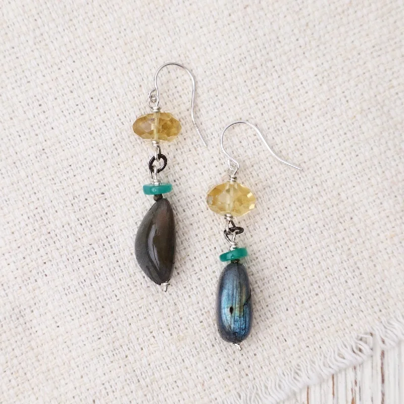 Labradorite Mix Earrings