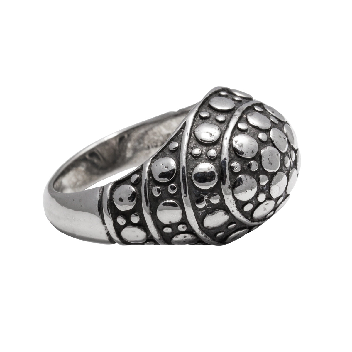 John Hardy Sterling Dot Ring (Estate - Estimated Retail When New $395)