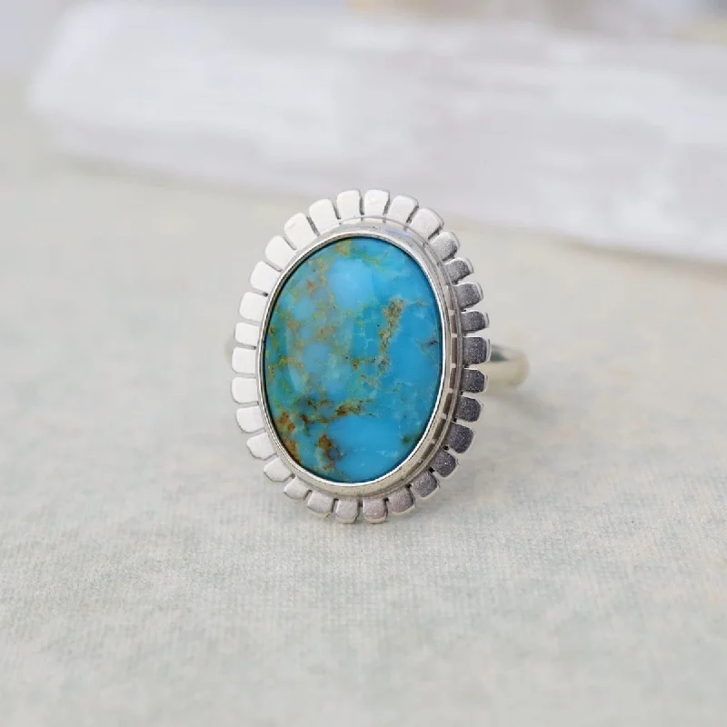 Turquoise Mountain Turquoise Ring