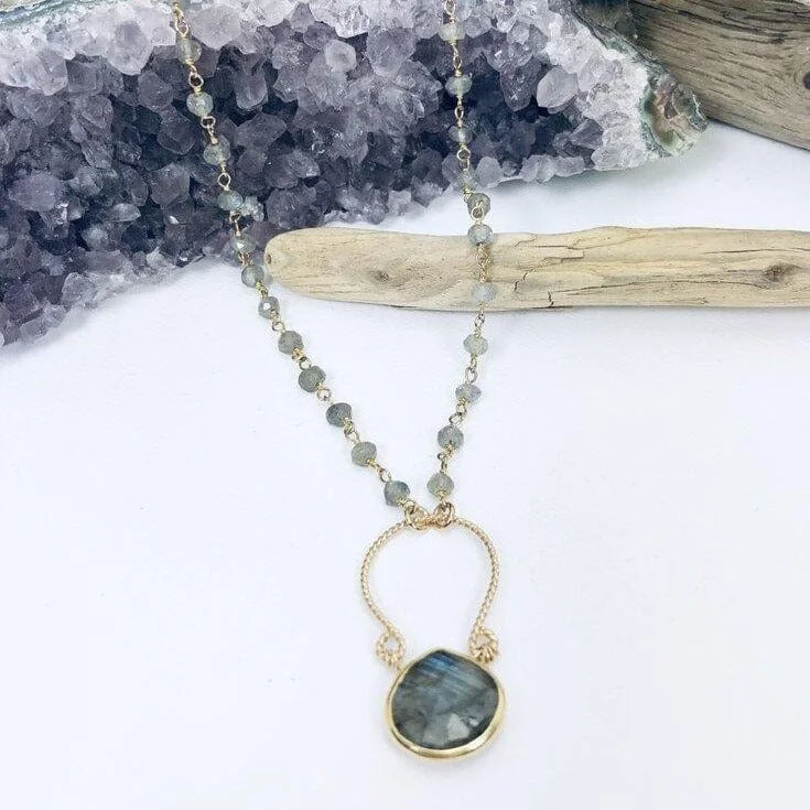 Cleopatra Labradorite Necklace