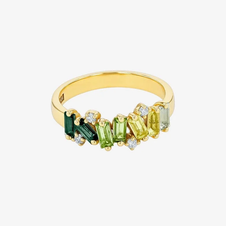 Green Ombre Half Band