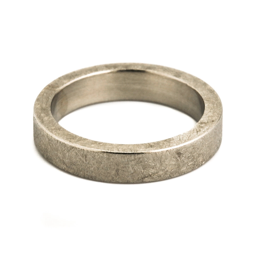 Todd Reed 4mm Brushed Palladium Band Ring