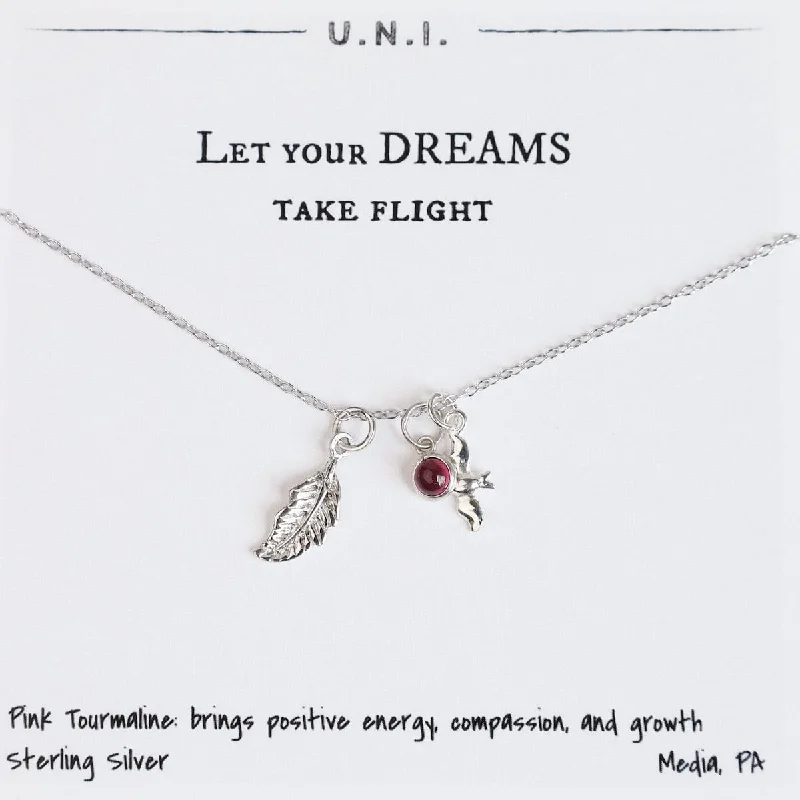 Let Your Dreams Take Flight Nacklace