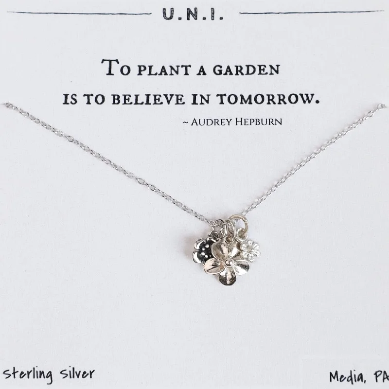 To Plant a Garden is to Believe in Tomorrow Necklace