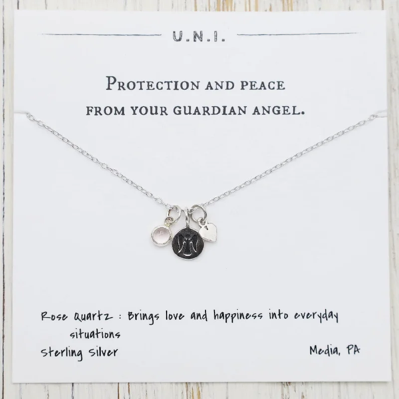 Protection & Peace From Your Guardian Angel Necklace